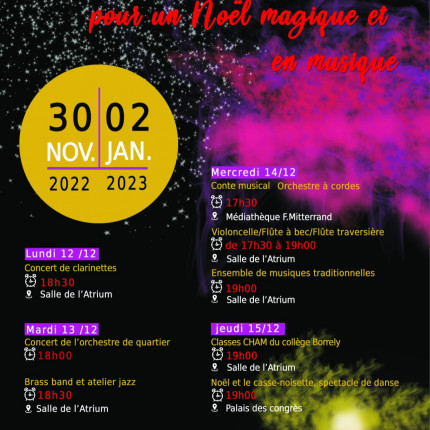 Près de chez vous avec le Noël magique du Conservatoire 04 Près de chez vous avec le Noël magique du Conservatoire 04