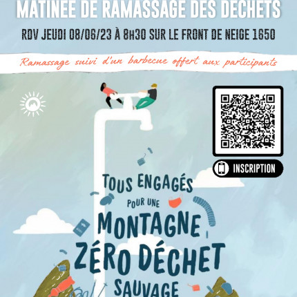 Près de chez vous avec une matinée ramassage de déchets aux Orres Près de chez vous avec une matinée ramassage de déchets aux Orres