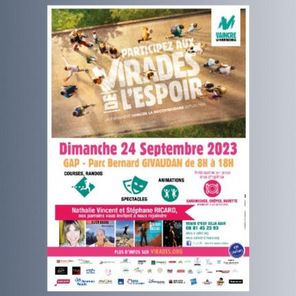 Virades de l'espoir 2023 - Parc Givaudan - Gap