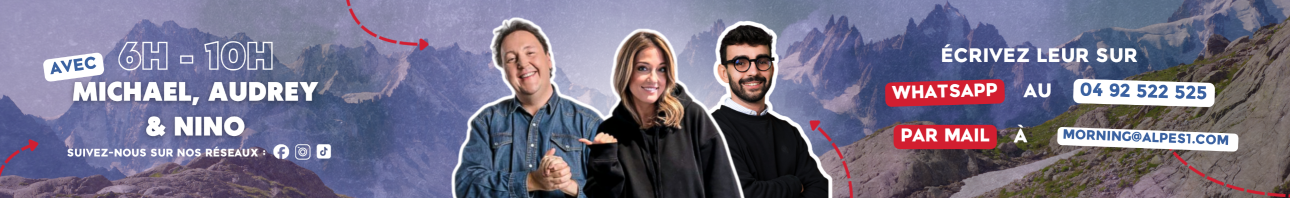 Ecouter Le morning sur Alpes 1 de 6h à 10h en direct